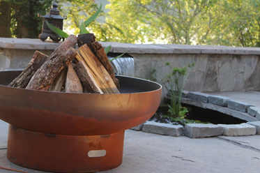 Low Boy Fire Pit by Fire Pit Art — unlit | Outdoor Heat Direct