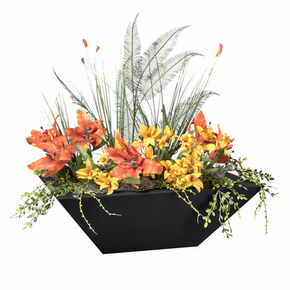 The Outdoor Plus Maya Powdercoated Steel Planter Bowl