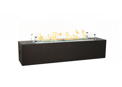 Milan Low Linear Firetable + Free Cover - American Fyre Designs | Outdoor Heat Direct