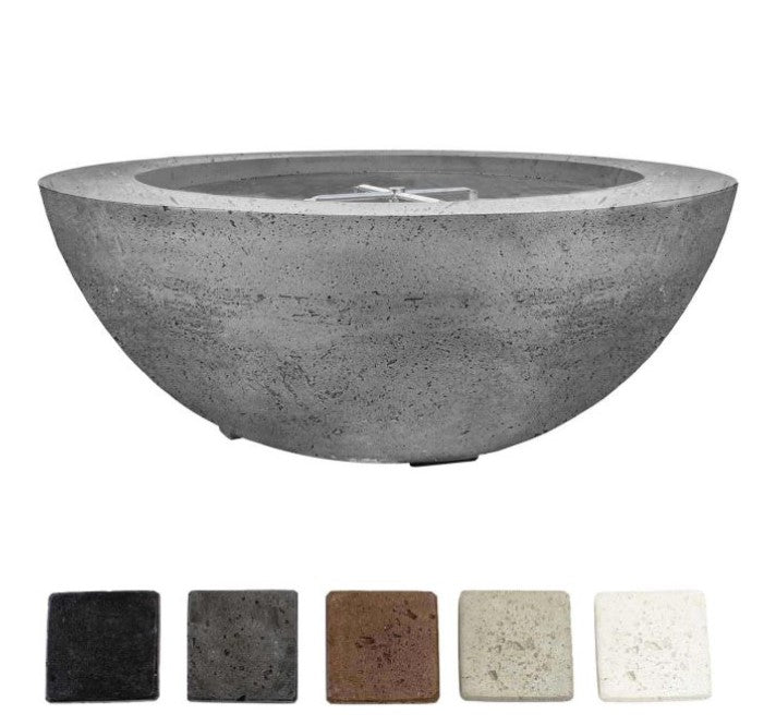 Fire Bowl 39" Moderno 8 - Free Cover ✓ [Prism Hardscapes]
