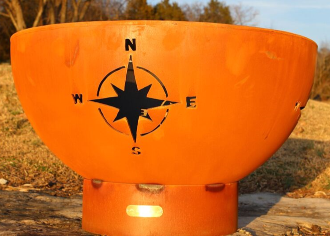 Navigator Fire Pit - Free Cover ✓ [Fire Pit Art] | Outdoor Heat Direct