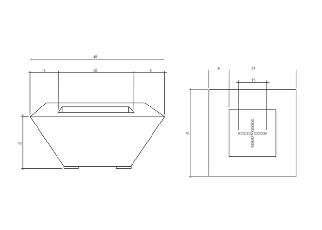 Lombard Fire Table Specifications