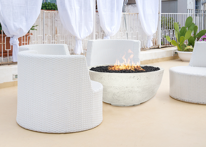 Fire Bowl  39" Moderno 1 - Free Cover ✓ [Prism Hardscapes] | Outdoor Heat Direct