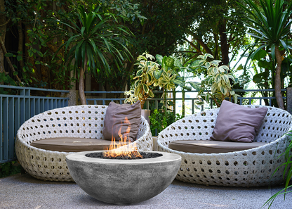 Fire Bowl 36" Moderno 5 - Free Cover ✓ [Prism Hardscapes]