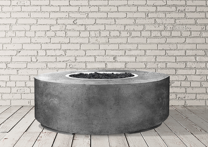 Fire Table Rotondo - Free Cover ✓ [Prism Hardscapes] | Outdoor Heat Direct