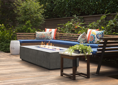 Fire Table Tavola 1 - Free Cover ✓ [Prism Hardscapes] | Outdoor Heat Direct