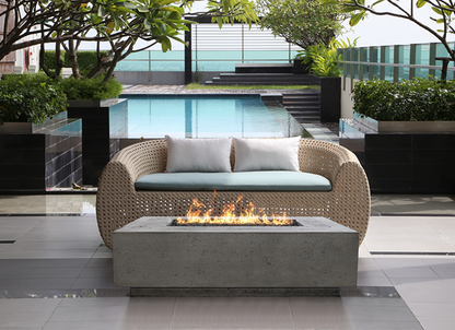 Fire Table Tavola 1 - Free Cover ✓ [Prism Hardscapes] | Outdoor Heat Direct