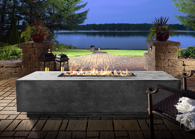 Fire Table Tavola 4 - Free Cover ✓ [Prism Hardscapes]