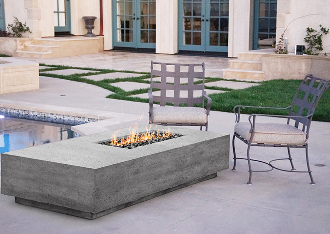 Fire Table Tavola 5 - Free Cover ✓ [Prism Hardscapes] | Outdoor Heat Direct