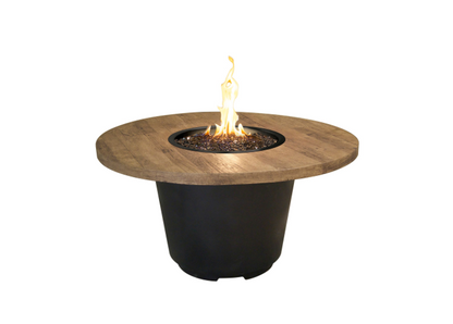 Reclaimed Wood Cosmo Round Firetable