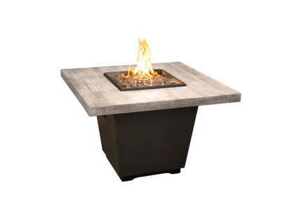 Reclaimed Wood Cosmo Square Firetable