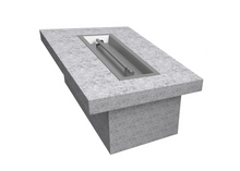 Load image into Gallery viewer, The Outdoor Plus 48&quot; x 30&quot; x 16&quot; Ready-to-Finish Rectangular Gas Fire Table Kit + Free Cover - The Fire Pit Collection