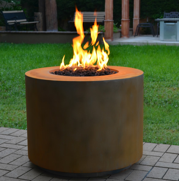 Beverly Fire Pit - Free Cover ✓ [The Outdoor Plus] | Outdoor Heat Direct