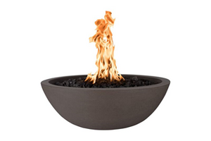 The Outdoor Plus Sedona Concrete Fire Bowl + Free Cover - The Fire Pit Collection
