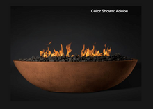 Load image into Gallery viewer, Fire Bowl Oasis: Oval 60&quot; with Electronic Ignition - Free Cover ✓ [Slick Rock Concrete]