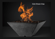 Load image into Gallery viewer, Fire Bowl  Ridgeline: Square with Match Ignition - Free Cover ✓ [Slick Rock Concrete]