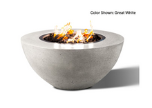 Load image into Gallery viewer, Round Fire Bowl Oasis 34&quot; with Electronic Ignition - Free Cover ✓ [Slick Rock Concrete]