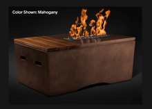Load image into Gallery viewer, Fire Table Oasis: Rectangular 48&quot; with Match Ignition - Free Cover ✓ [Slick Rock Concrete]