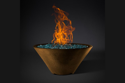 Fire Bowl Ridgeline Conical with Electronic Ignition - Free Cover ✓ [Slick Rock Concrete]