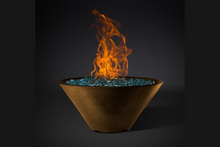 Load image into Gallery viewer, Slick Rock Concrete Ridgeline Conical Fire Bowl with Match Ignition