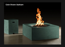 Load image into Gallery viewer, Slick Rock Concrete Horizon 36&quot; Square Fire Table with Electronic Ignition