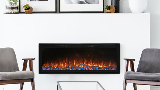 Modern Flames 60" Spectrum Slimline Wall Mount/ Recessed (4" Deep - 56" X 12" Viewing)