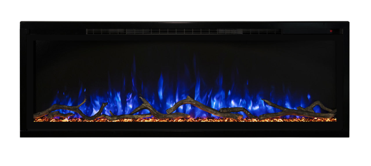 Modern Flames 100" Spectrum Slimline Wall Mount/ Recessed (4" deep - 96" x 12" viewing)