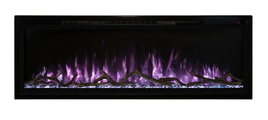 Modern Flames 100" Spectrum Slimline Wall Mount/ Recessed (4" deep - 96" x 12" viewing)