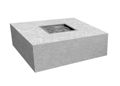 Square Gas Fire Pit Kit - Ready-to-Finish - 72" x 72" x 16" [The Outdoor Plus] | Outdoor Heat Direct