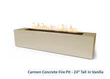 Load image into Gallery viewer, The Outdoor Plus Carmen Concrete Fire Pit + Free Cover - The Fire Pit Collection