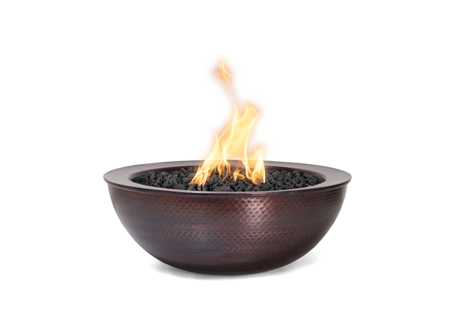 Sedona Copper Fire & Water Bowl - Free Cover ✓ [The Outdoor Plus]