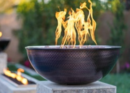 Sedona Copper Fire Bowl - Free Cover ✓ [The Outdoor Plus]