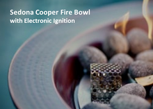 Load image into Gallery viewer, Sedona Copper Fire &amp; Water Bowl - Free Cover ✓ [The Outdoor Plus]