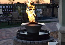 Load image into Gallery viewer, The Outdoor Plus Cazo 360° Copper Fire &amp; Water Bowl + Free Cover - The Fire Pit Collection