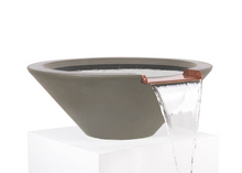 Load image into Gallery viewer, The Outdoor Plus Cazo Concrete Water Bowl + Free Cover - The Fire Pit Collection