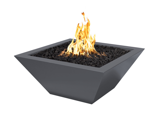 Maya Powder Coated Fire Pit - Free Cover ✓ [The Outdoor Plus] | Outdoor Heat Direct