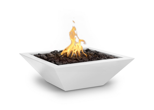 Maya Powder Coated Steel Fire Bowl - Free Cover ✓ [The Outdoor Plus] | Outdoor Heat Direct
