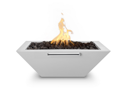 Maya Powdercoated Steel Fire & Water Bowl - Free Cover ✓ [The Outdoor Plus] | Outdoor Heat Direct