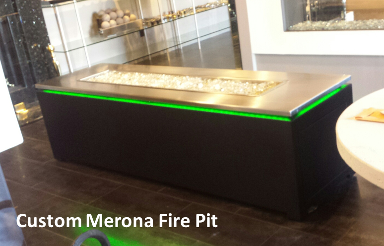 Merona Fire Table - Free Cover ✓ [The Outdoor Plus] | Outdoor Heat Direct