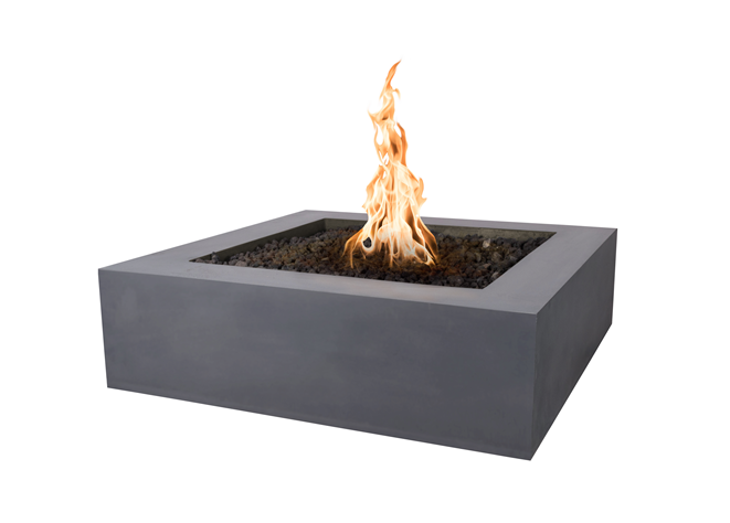 Quad Concrete Fire Pit - Free Cover ✓ [The Outdoor Plus] | Outdoor Heat Direct 