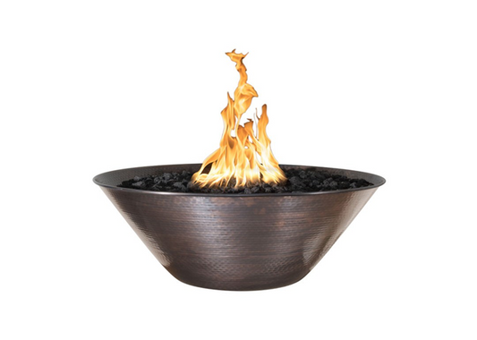 Remi Copper Fire Bowl - Free Cover ✓ [The Outdoor Plus] | Outdoor Heat Direct 