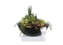 Load image into Gallery viewer, The Outdoor Plus Sedona Concrete Planter Bowl with Water - The Fire Pit Collection