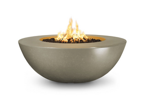 The Outdoor Plus Sedona Wide Lip Concrete Fire Pit + Free Cover - The Fire Pit Collection