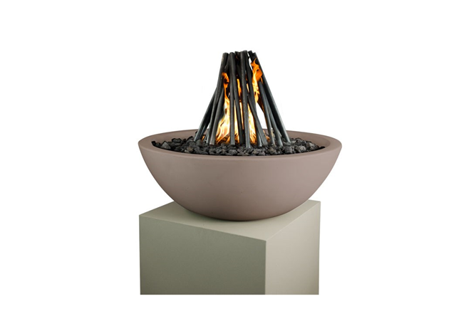 The Outdoor Plus Steel Logs - The Fire Pit Collection