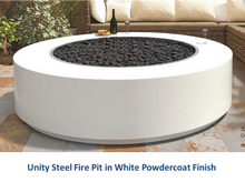 Load image into Gallery viewer, The Outdoor Plus Unity Steel Fire Pit - 18&quot; Tall + Free Cover - The Fire Pit Collection