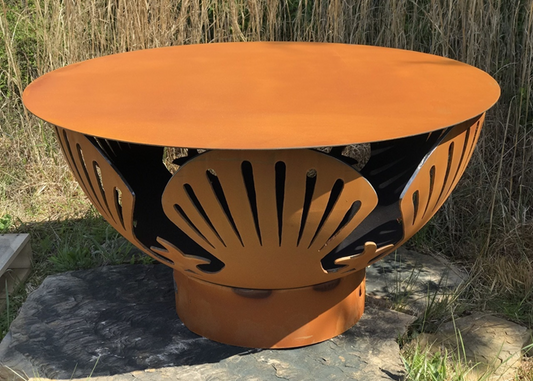Steel Table Top 43"  [Fire Pit Art] | Outdoor Heat Direct
