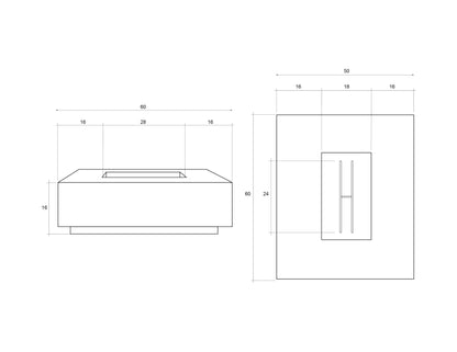 Fire Table Tavola 7 - Free Cover ✓ [Prism Hardscapes]