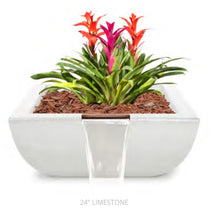 Load image into Gallery viewer, The Outdoor Plus Avalon Concrete Planter &amp; Water Bowl