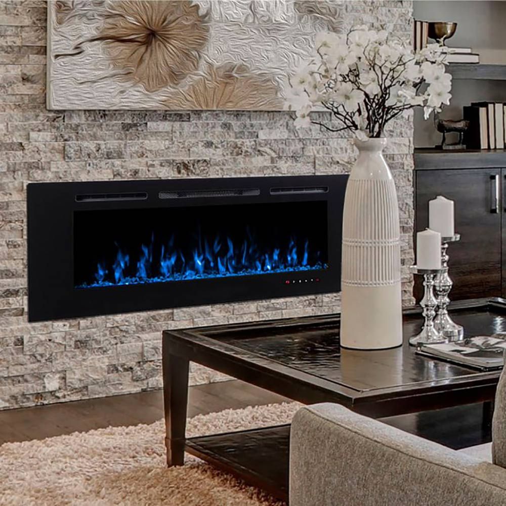 Modern Flames 50" Challenger Recessed Fireplace (6" Deep - 45" X 12" Viewing)