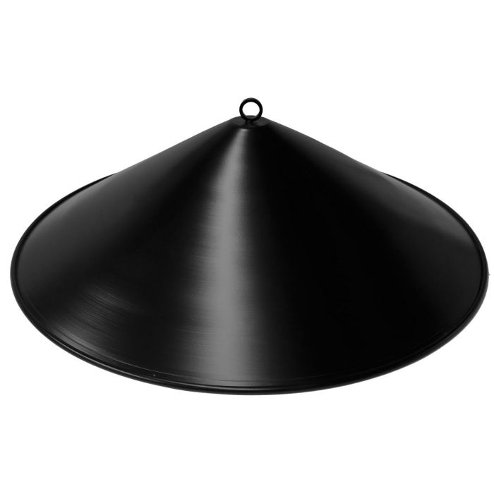 The Outdoor Plus 47" Black Round Cone Fire Pit Lid | Outdoor Heat Direct